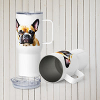 Thumbnail for French Bulldog Travel Mug With Handle