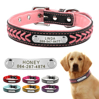 Thumbnail for Dog Heaven™ Personalized Leather Collar