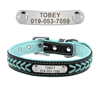 Thumbnail for Dog Heaven™ Personalized Leather Collar