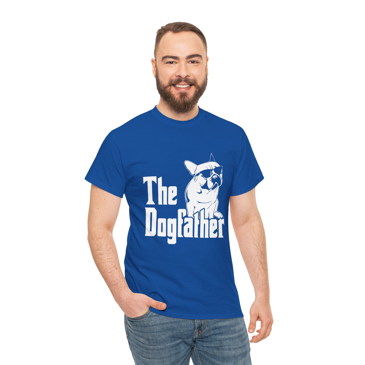 The Dogfather Dog Dad T Shirt