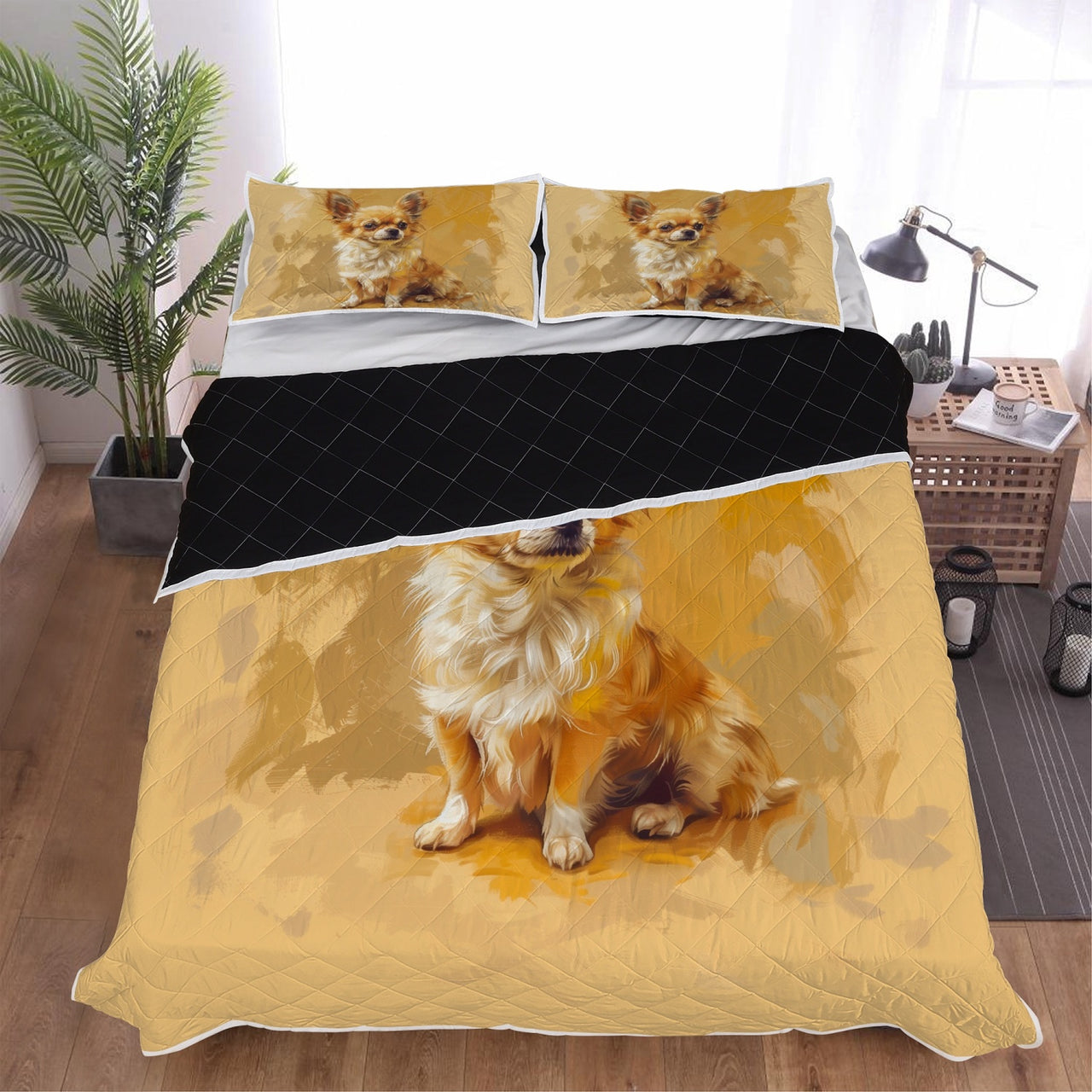 Cute Chihuahua Bed Set
