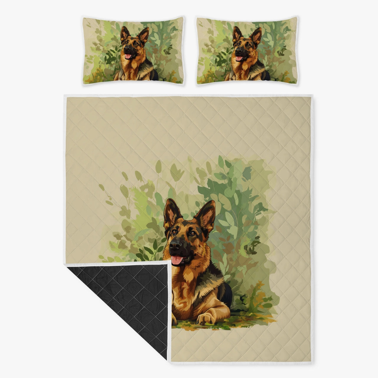 German Shepherd Bed Set