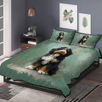 Thumbnail for Cute Bernedoodle Bed Set