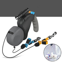 Thumbnail for Dual Dog Leash with Flashlight