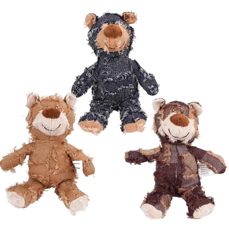 Toughies Bear - Dog Toy for Heavy Chewers