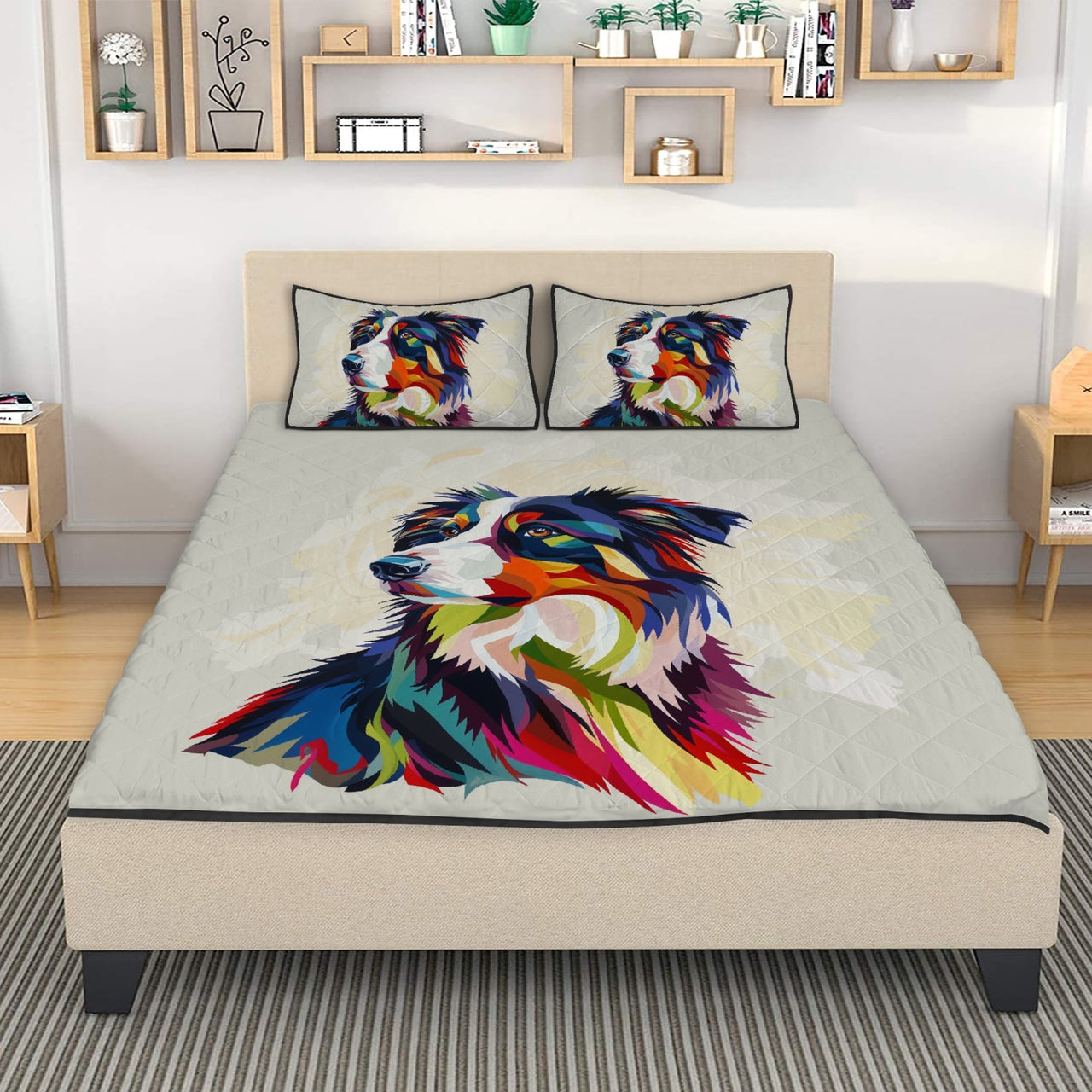 Modern Australian Shepherd Bed Set