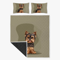 Thumbnail for Cute Yorkie Bed Set
