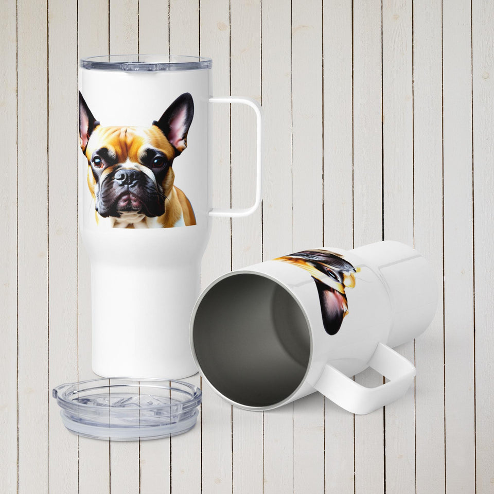 French bulldog hotsell travel mug