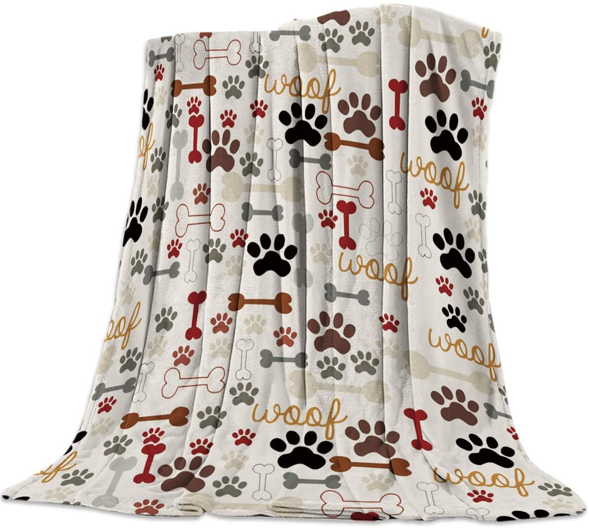 Dog Heaven™ Plush Flannel Throws