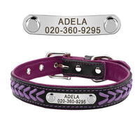 Thumbnail for Dog Heaven™ Personalized Leather Collar