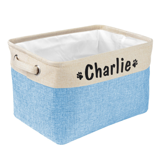 Dog Heaven™ Personalized Toy Basket