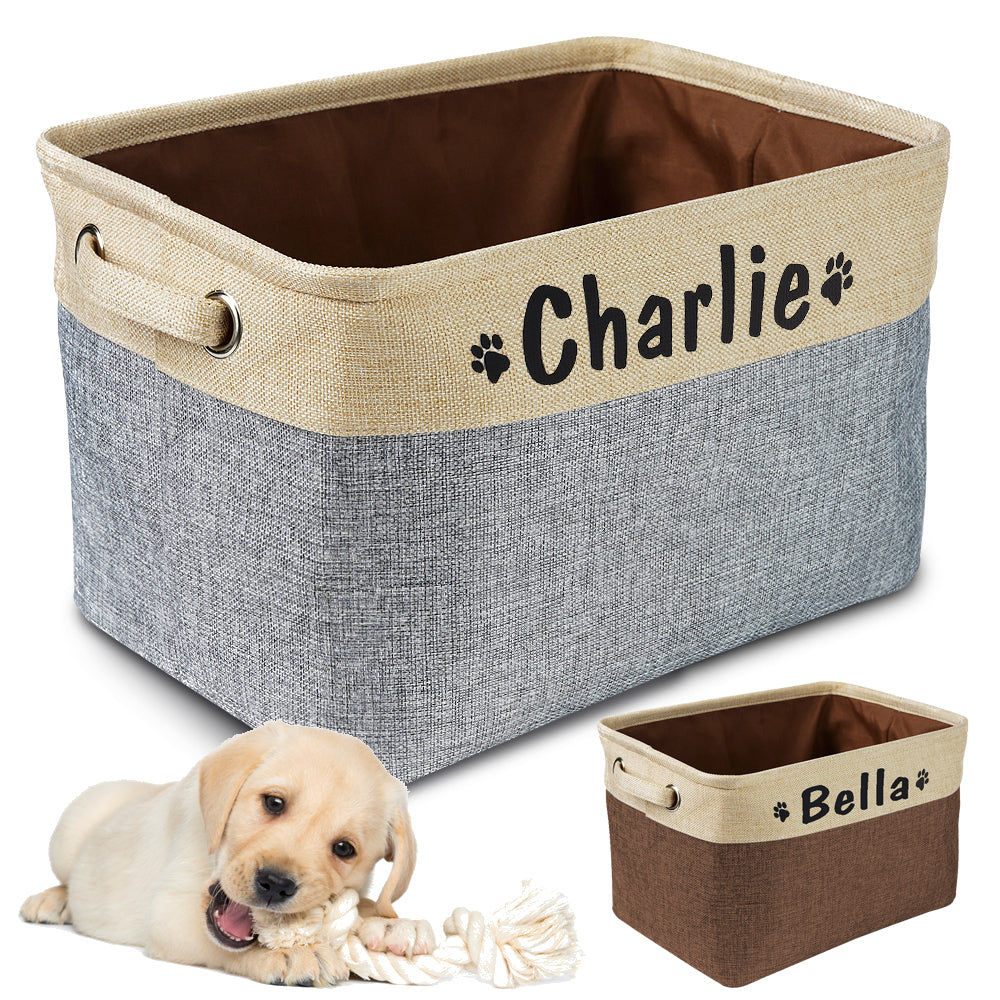 Dog Heaven™ Personalized Toy Basket